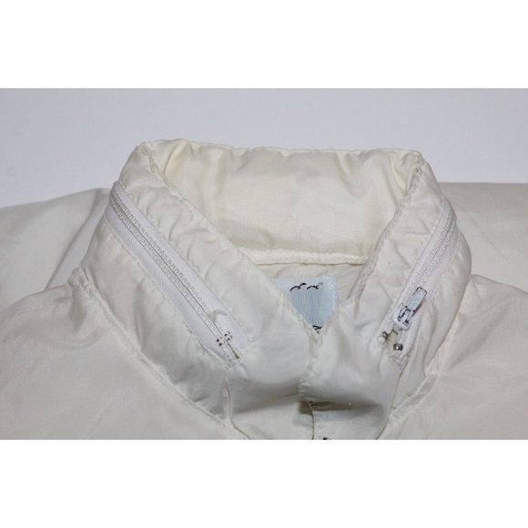 70's/80's Vtg Amerex Sport Series Windbreaker Jacket Coat Large Retro White USA - Picture 4 of 6